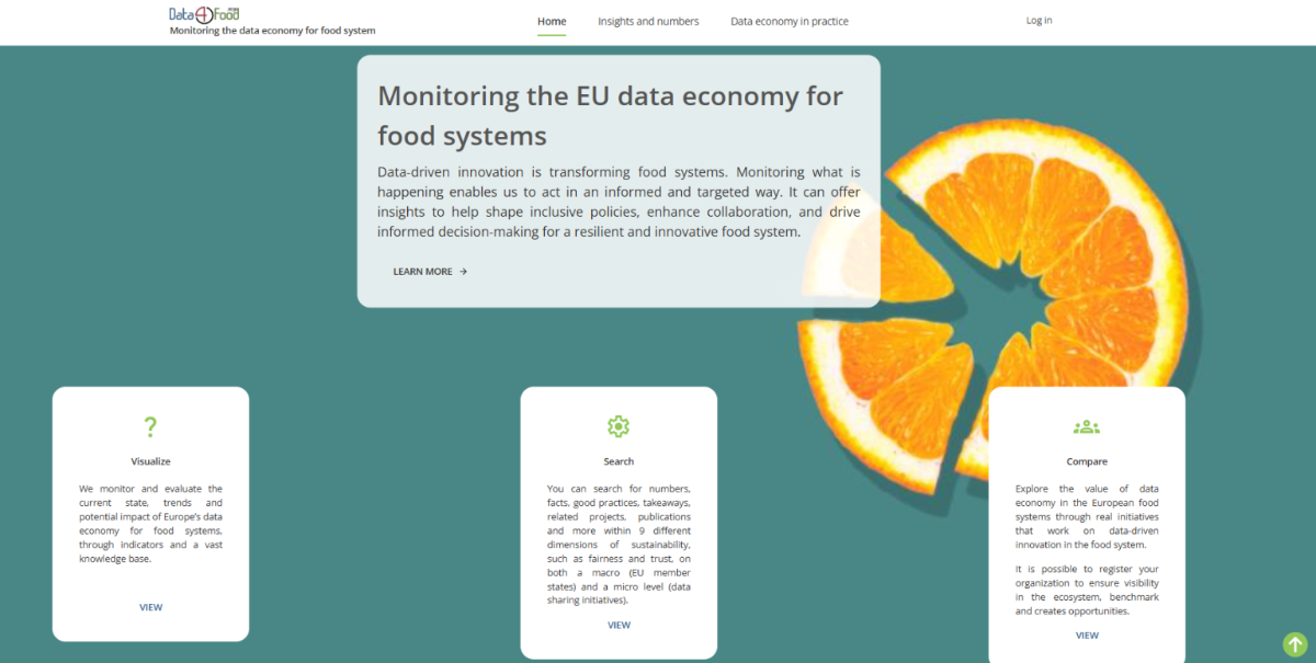 Data4Food2030 Monitor launched to track Europe’s food data economy