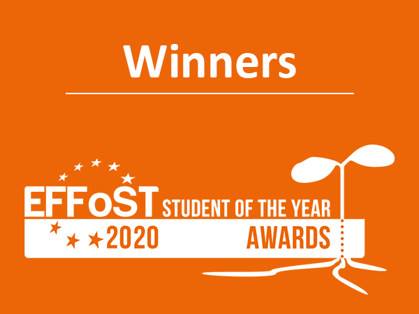 Message EFFoST Student of the Year Awards winners 2020 bekijken